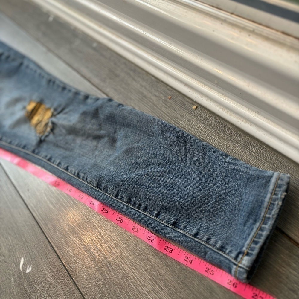 GAP Gold Distressed True Skinny Jeans - Picture 10 of 13